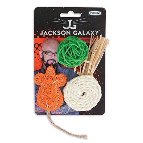 Petmate Jackson Galaxy Natural Play Time 3-Pack