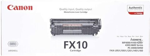 خرطوشة حبر من كانون - Fx -10 ، اسود