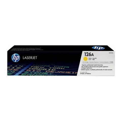 HPTONER YELLOW CE312 CP1025