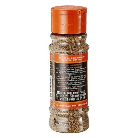 Ina Paarman&#39;s Kitchen Garlic Pepper Seasoning Mix 200ml
