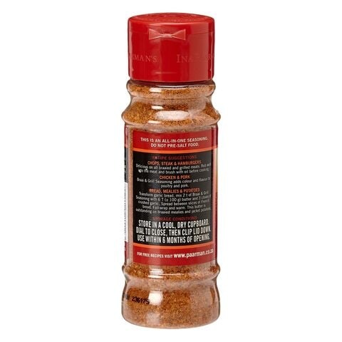 Ina Paarman&#39;s Braai And Grill Seasoning Mix 200ml