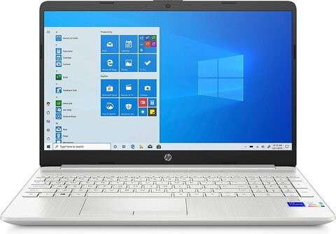 HP Notebook 15T-DW300 - 15.6" FHD Display, Intel Core™ i7-1165G7, 8GB RAM, 512GB SSD, Fingerprint Reader, Windows 11 Home [1A3Y4AV] - Silver