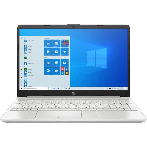 HP 15-DW3033DX Laptop - 15.6" Full HD, Intel Core i3-1115G4, 12GB RAM, 512GB SSD, Intel UHD Graphics, Windows 10 - Silver