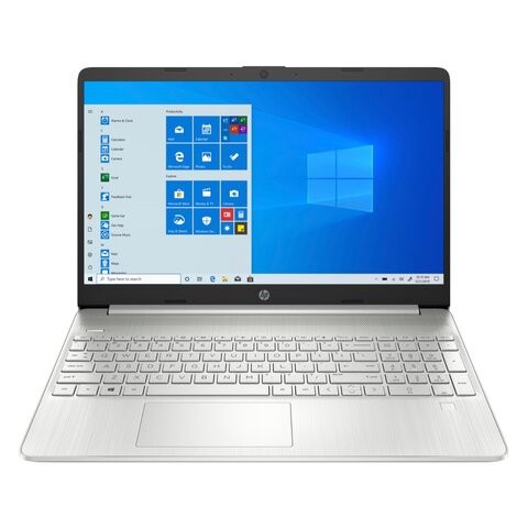 HP 15-DY2093DX Laptop - 15.6" Full HD   Intel Core i5-1135G7   8GB RAM   256GB SSD   Iris Graphics   FP Reader   Windows 10 - Natural Silver