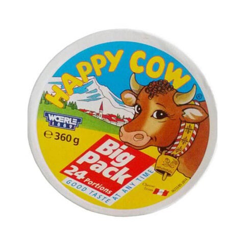 Happy Cow Cheese 24 Portion 360g