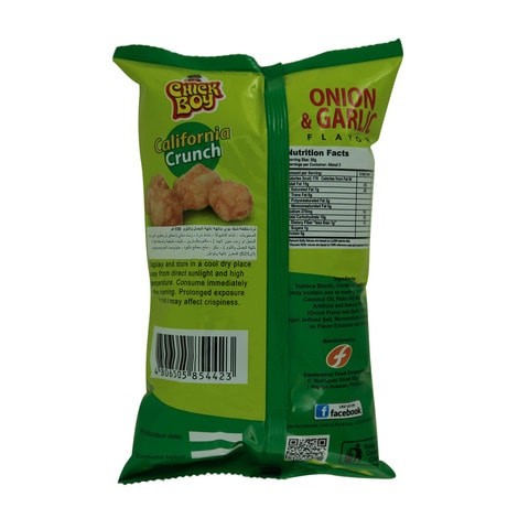 Chick Boy Onion and Garlic Flavored California Crunch 100g