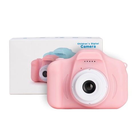 ALISSA-Kids Digital Video Camera Toys, for Age 3 - 12 Year Old Girls, Shockproof Children Cameras Gift Mini Child Camcorder, Pink.