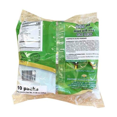 CUPP KEYK BUKO PANDAN 10X38G