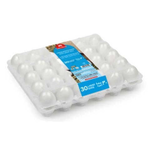 Pack of 30 large eggs from