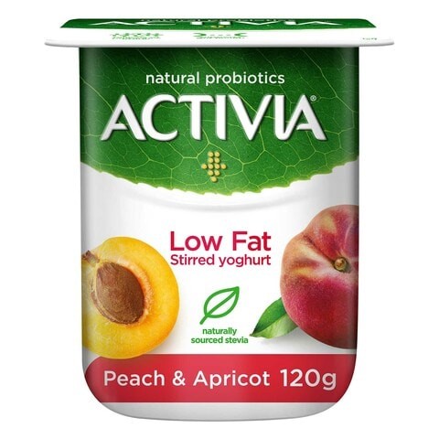 Activia Whipped Yoghurt Low Fat - Apricot 120 g