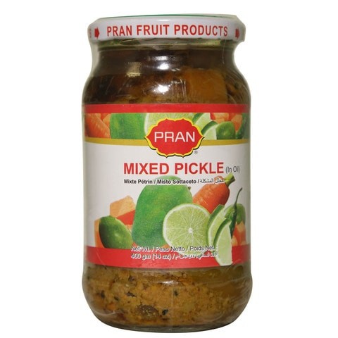 Bran Mixed Pickles With Oil 400gm