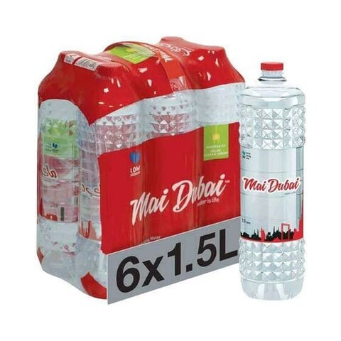 Mai Dubai drinking water 1.5 liters x 6
