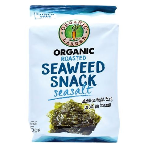 Organic Larder Snack 5gm of Seaweed