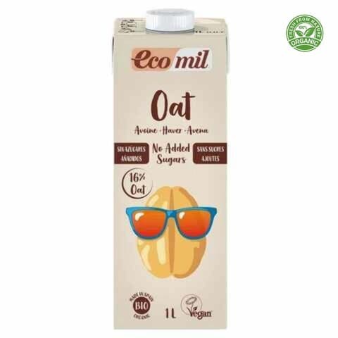 Ecomil Oats Milk Sugar Free 1 Liter