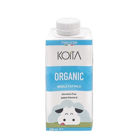 Koita Organic Cow Milk 200ml