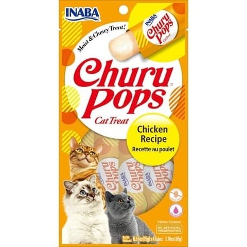 CHURU CHURU POPS CHICKEN 60g/4 sticks