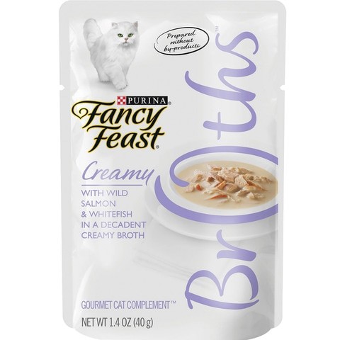 Purina Fancy Feast Broth of Salmon and White Fish 40 gm