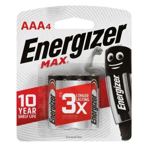 ENERGIZER BATTERY AAAX4 MAX