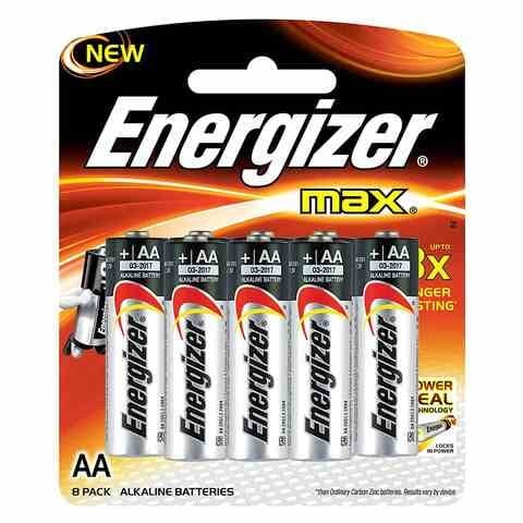 ENERGIZER BATTERY AAX8 MAX