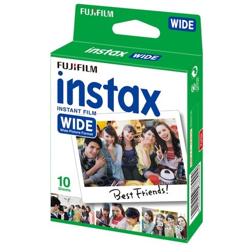 FILM INSTAX COLOR WIDE 10 PACK