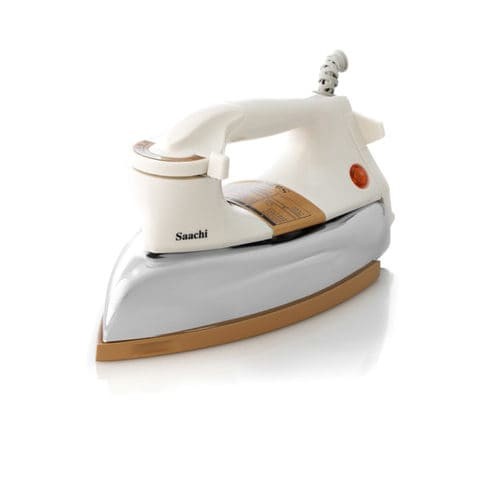 Saachi Heavy Dry Iron (Nl-Ir-3103-WH) with Ceramic soleplate