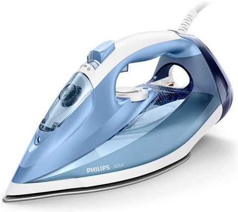 Philips Azure Steam Iron, UAE Version, Blue - Gc4532/26