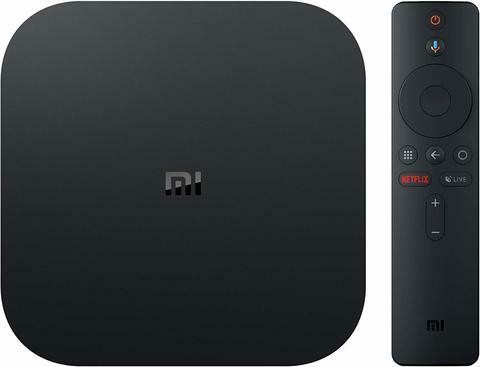 Xiaomi Mi Box S Android TV with Google Assistant and Multimedia Player - Built-in Chromecast - 4K HDR - Wi-Fi - 8GB - Black