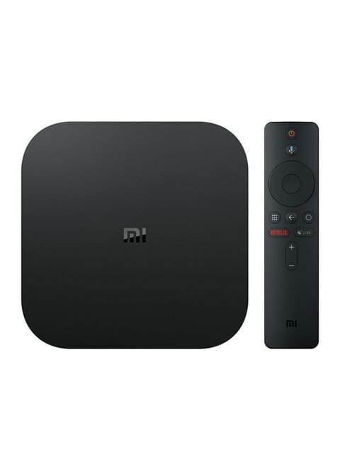 Mi Box S With 4K HDR/Google Assistant Remote/Quad Core/2GB RAM/8GB ROM Black