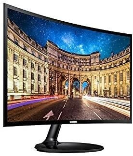 Samsung 24" CF390 Curved Monitor - Lc24F390Fhmxue