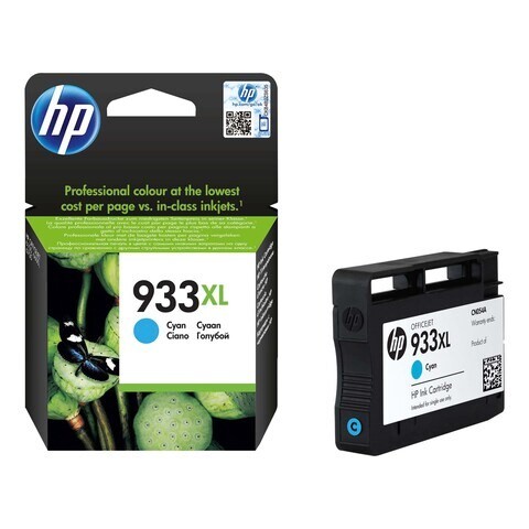 طابعة HP CART 933XL باللون السماوي