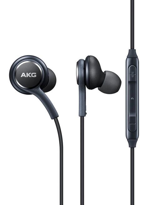 Samsung AKG In Ear Headphones with Microphone for Samsung Galaxy S8/S8 Plus, Gray/Black