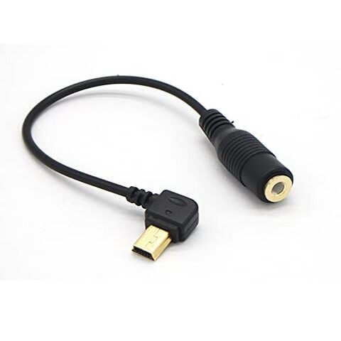 10Pin Mini USB إلى 3.5mm ميكروفون محول كابل الحبل لكاميرا Gopro Hero 4/3/3 + كاميرا Mini USB Plu