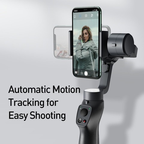 Baseus Control Smartphone Handheld Gimbal Stabilizer Gray