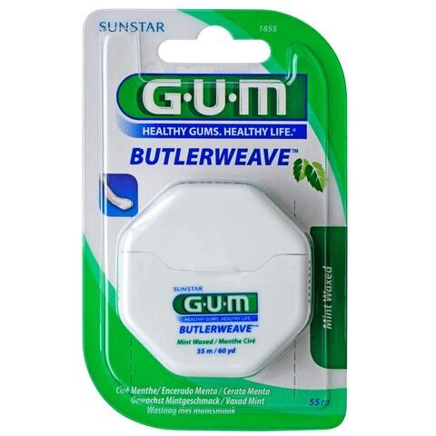 Gum Butler Wave Mint Waxing Floss 8m