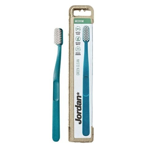 Jordan green medium size toothbrush