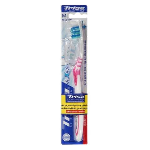 TRISA T/BRUSH FLEX ACTIVE MED