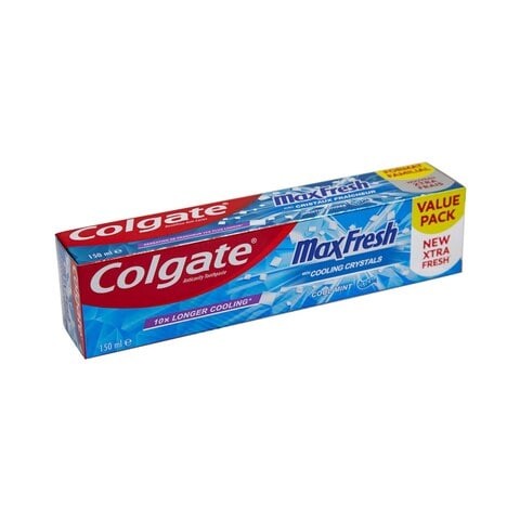 Colgate Max Fresh Toothpaste Cool Mint Gel 150 ml