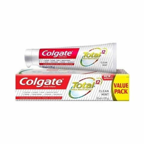 Colgate Total Clean Mint Toothpaste 150 ml