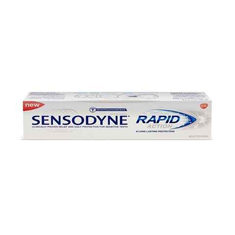 Sensodyne Rapid Action Whitening Toothpaste 75 ml