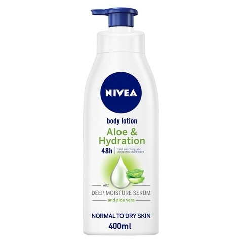 Nivea Aloe Moisturizing Body Lotion Normal to Dry Skin 400ml