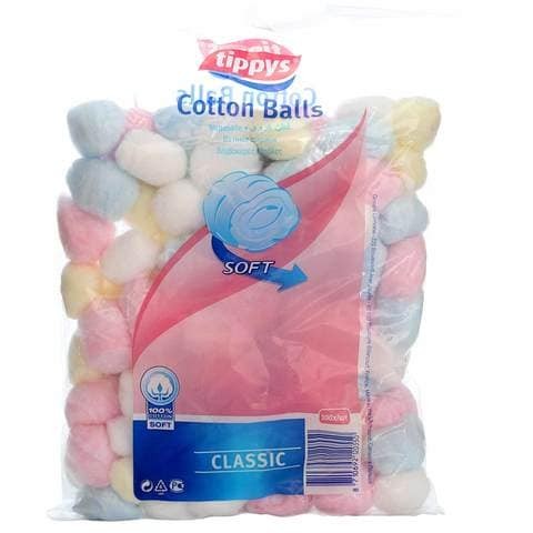 Cotton teepees bags of 100 balls