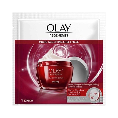 Olay Moisturizing and Youthful Skin Renewal Sheet Mask, 1 piece