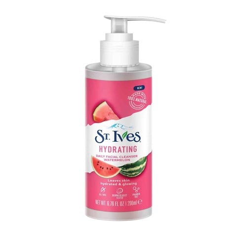 St. Ives Moisturizing Face Wash with Watermelon Extract 200 ml