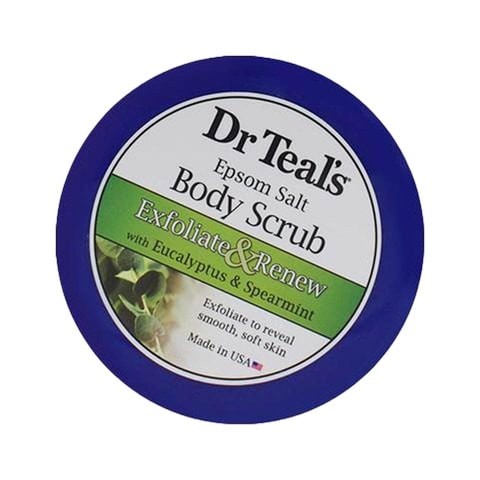 Dr. Tails Epsom Salt Body Scrub - Eucalyptus & Mint 454 gm