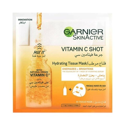 Garnier SkinActive Fresh Mix Hydrating Mask with Vitamin C