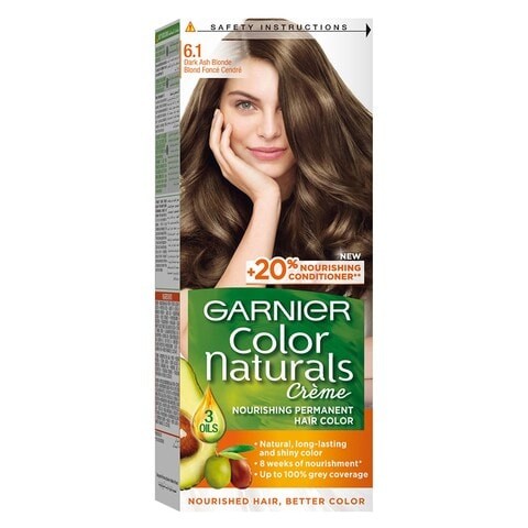 Garnier Color Naturals 6.1 Dark ash blonde hair dye