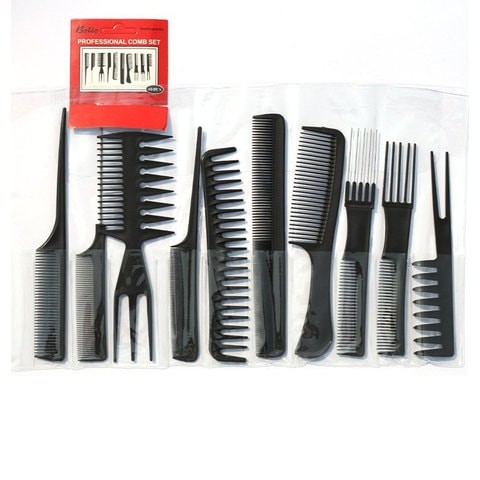 Generic Professional Comb Set 10 Pieces-CK457