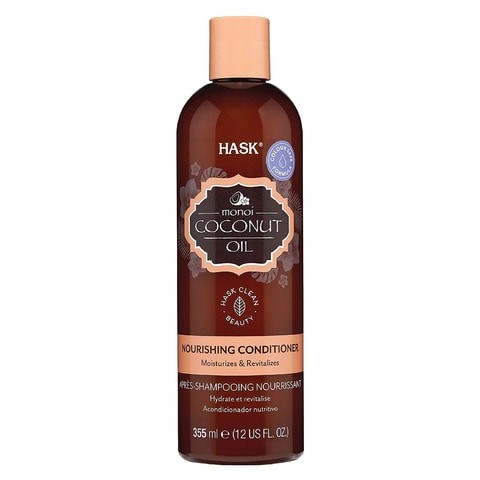 HASK COCONUT OIL AND CONDITIONER 355ML