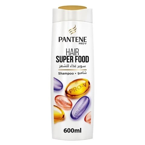 Pantene Pro-V Hair Super Food Shampoo 600 ml