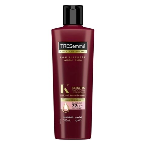 TRESemmé Keratin Smooth Shampoo With Argan Oil For Dry To Frizzy Hair 200 ml